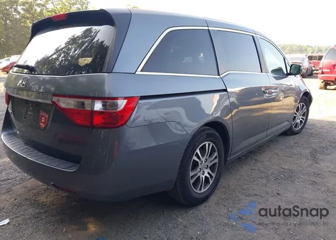 2011 Honda Odyssey Ex z USA, uszkodzony, nr VIN 5FNRL5H49BB003955
